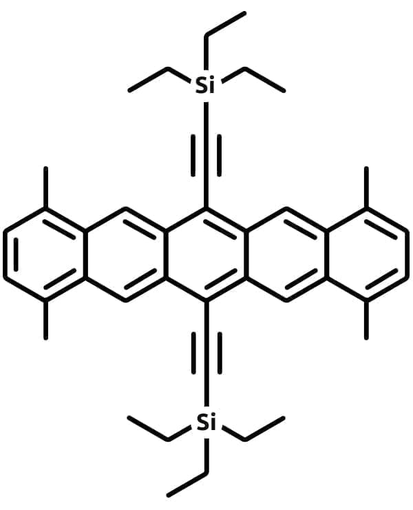 Pentacene structure